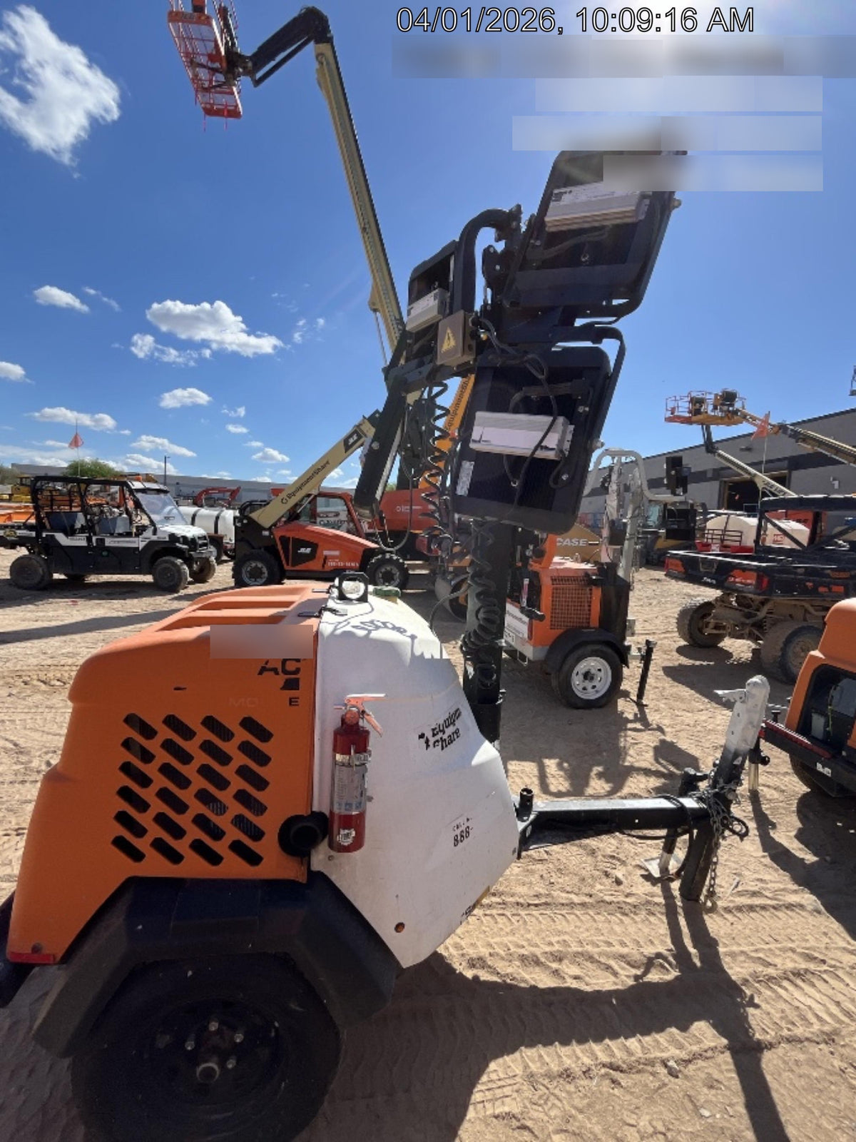 2023 Generac MLT2 Diesel, Flex Switch 120V Input, Powerzone Controller, (4) 320W LED Lights, 4kW Generator, 39.9 Gal Fuel Tank, 2" Ball, T3