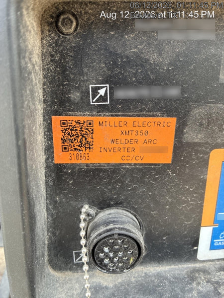 2023 MILLER ELECTRIC XMT 350