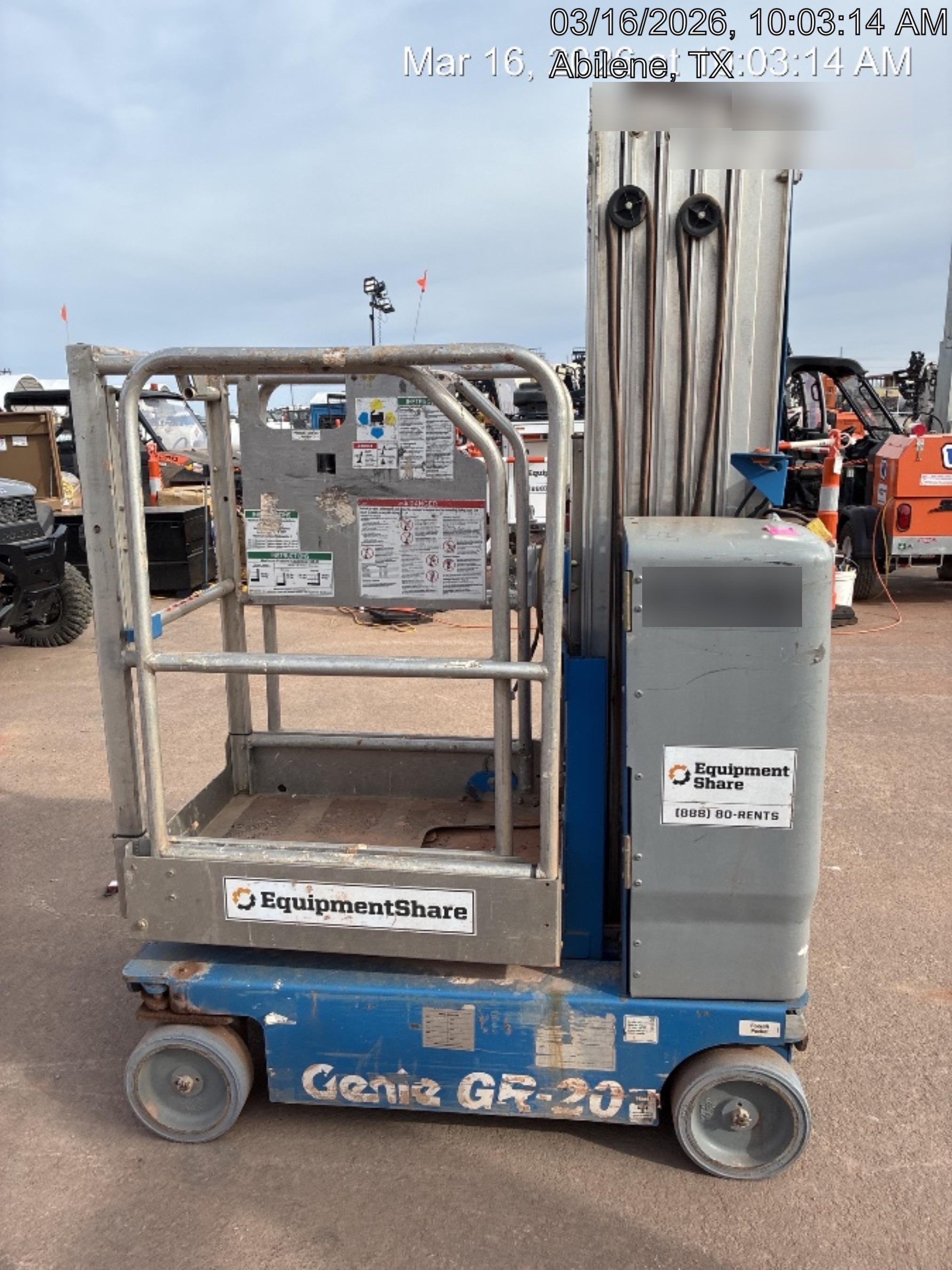 2020 GENIE GR-20