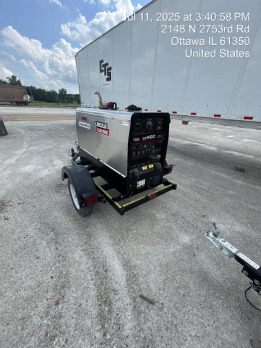 2024 Lincoln Electric LE400 Kubota V1505, Trlr, Cable Rack, Light Kit, ES Decals, T3