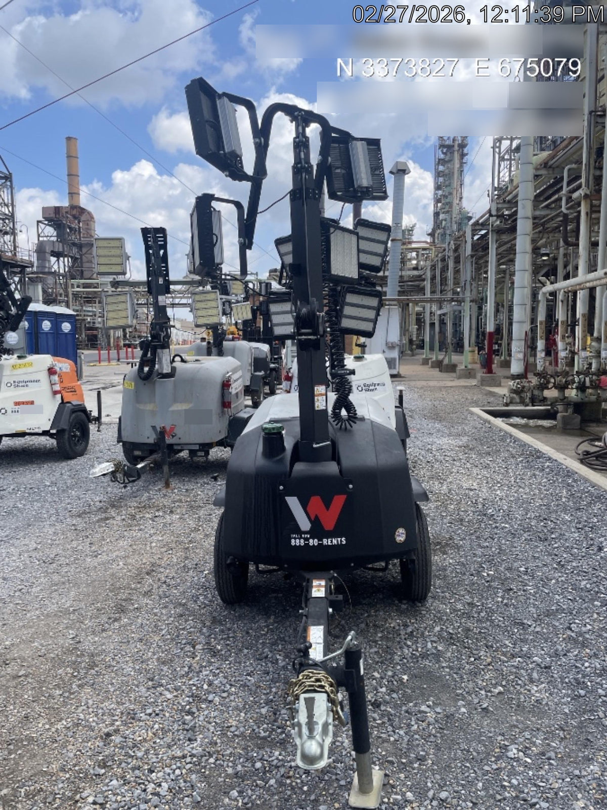 2024 Wacker Neuson LTT4 Diesel, Kohler KDW702, Deep Sea Controller, Auto Start, LED 320W, Bypass Outlet, T3