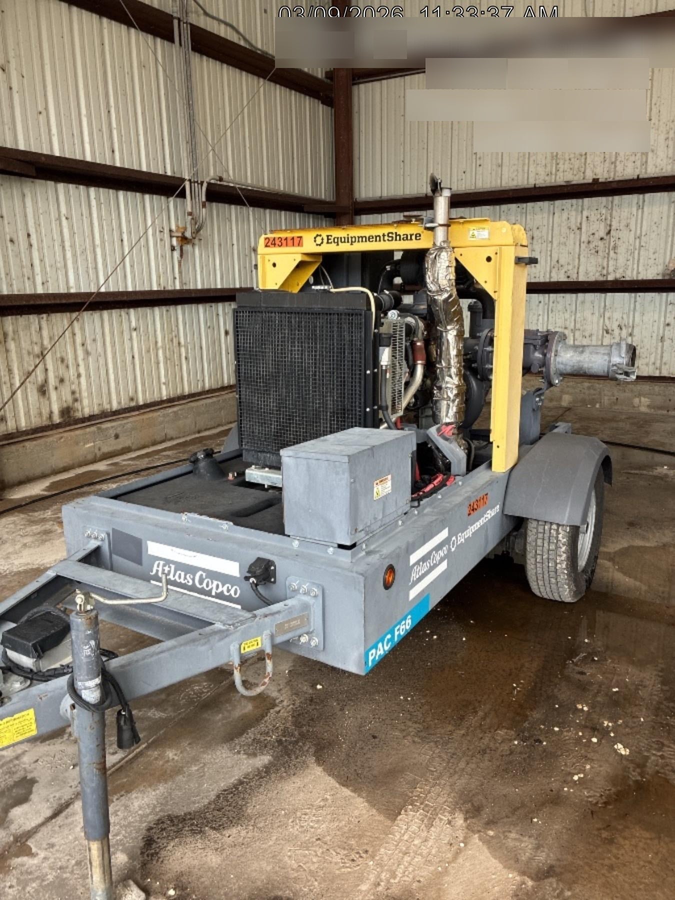 2022 ATLAS COPCO PAC F66 KD