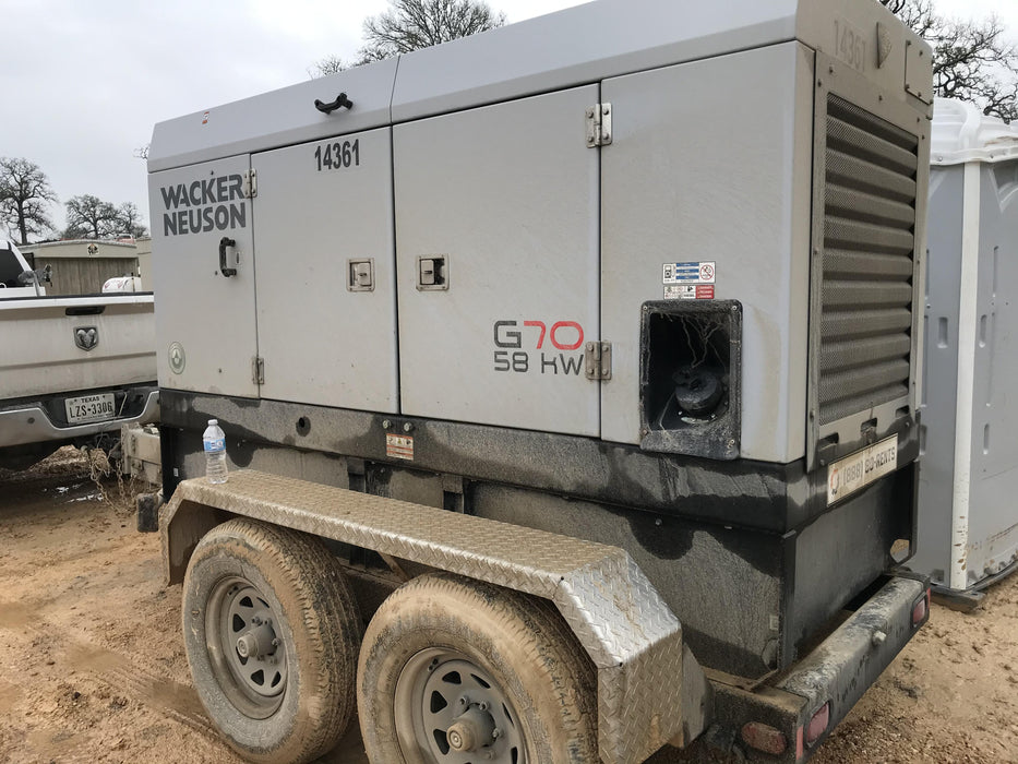 2018 WACKER NEUSON G70