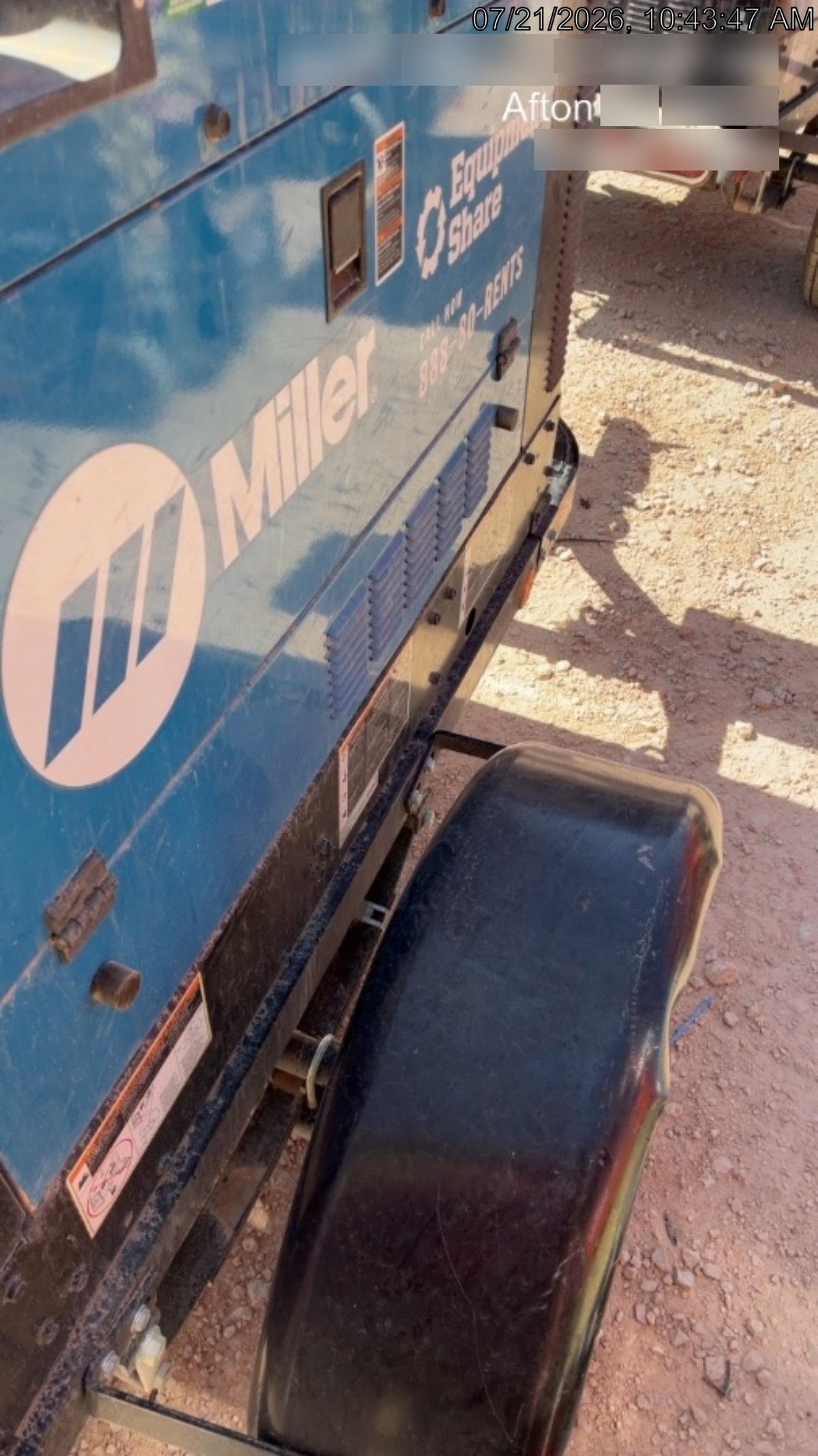 2025 MILLER ELECTRIC BIG BLUE 400