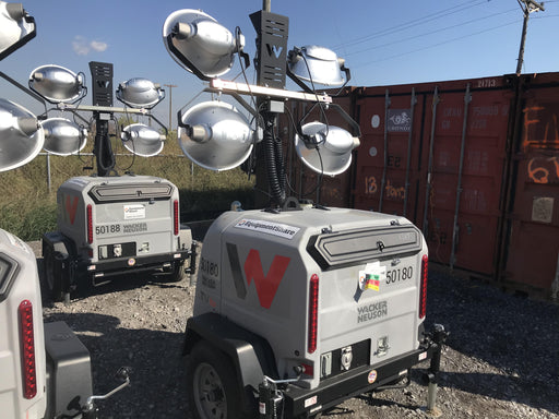 2019 Wacker Neuson LTV6L-MH Mobile Light Tower w/Fuel Level Sensor Installed