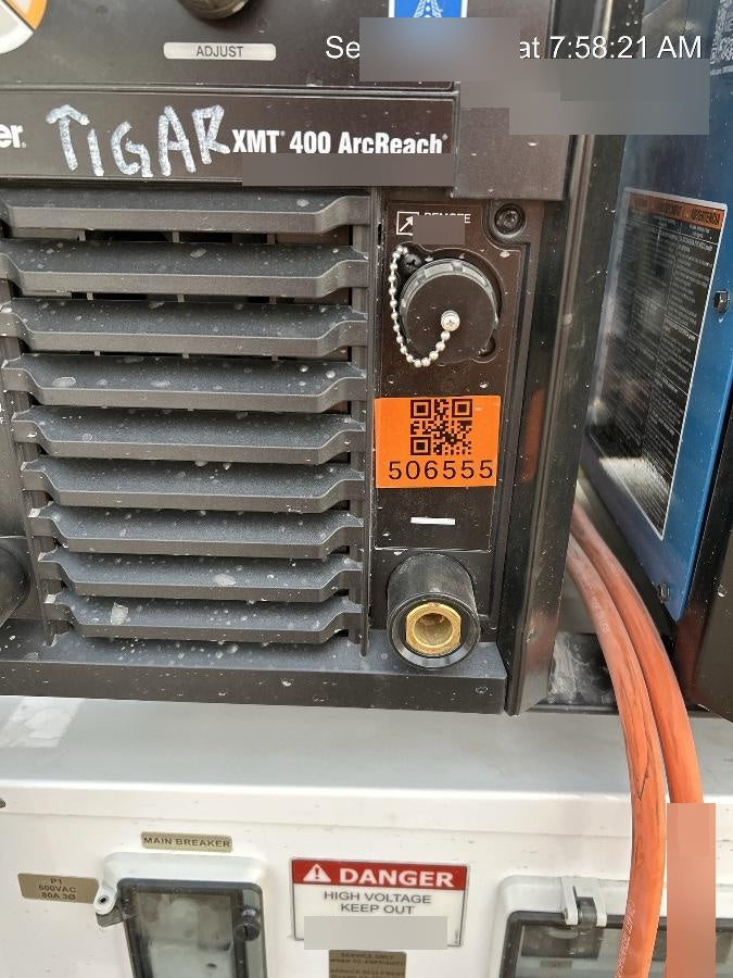 2025 MILLER ELECTRIC XMT 400