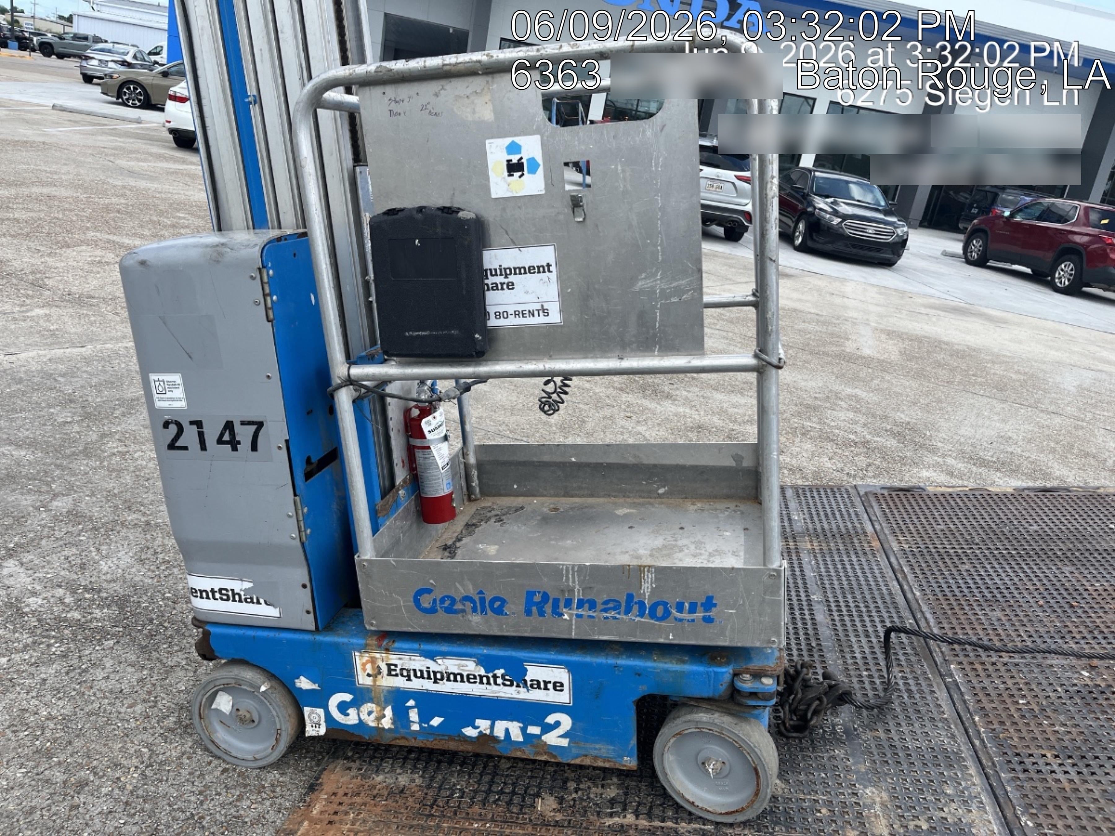 2016 GENIE GR-20