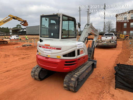 2020 Takeuchi TB250-2C Cab/Heat/Air, Rubber Tracks, Manual TAG QC
