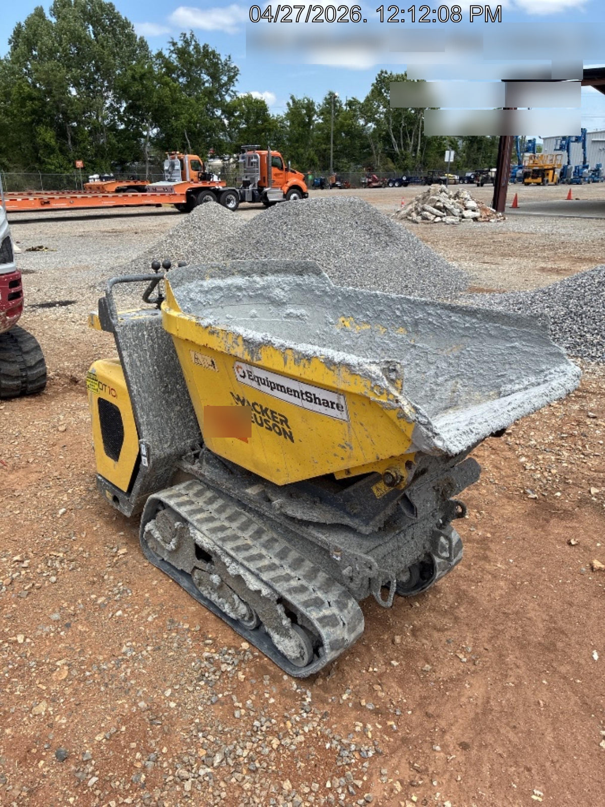 2019 WACKER NEUSON DT10