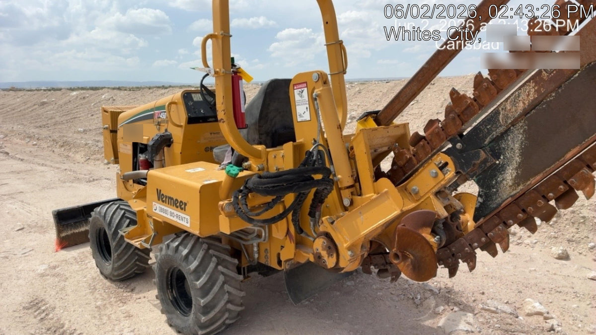 2019 VERMEER RTX450