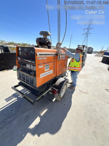 2021 Lincoln Electric Vantage 549X Ready Pak 3, ORANGE (includes trailer, cable rack, fender light kit)