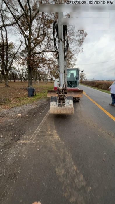 2019 Takeuchi TB290 Cab/Heat/AC Rubber tracks, Dozer blade, Travel alarm, Auxiliary hydraulics w/Manual QC, Hydraulic thumb, 18", 24", and 36" Buckets