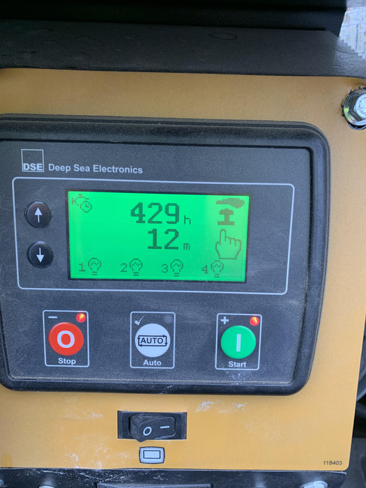 2020 Allmand NLV3GR (4) LED Light Fixture 350W, 23' Vertical Mast, 3kW Prime, Towable, Deep Sea L401, Leveling Jacks, Yanmar T4F 5.8hp