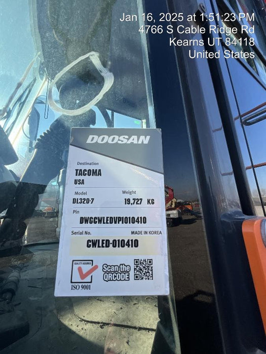 2021 DOOSAN DL320-7