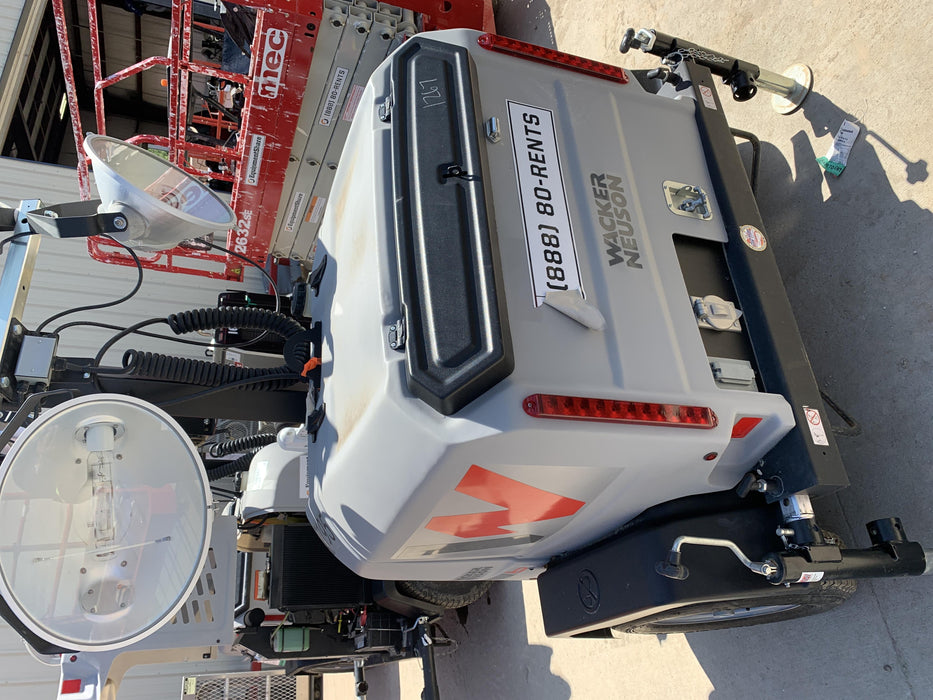 2019 Wacker Neuson LTV6L-MH Mobile Light Tower w/Fuel Level Sensor Installed