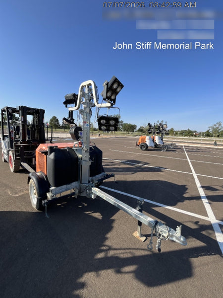 2024 Wanco WLTT-4MM4K Diesel, Deep Sea Controller, Shore Power Plug, Auto Start, (4) 350W LED Floodlights, 4kW Generator, 60 Gal Fuel Tank, 2" Ball, T3