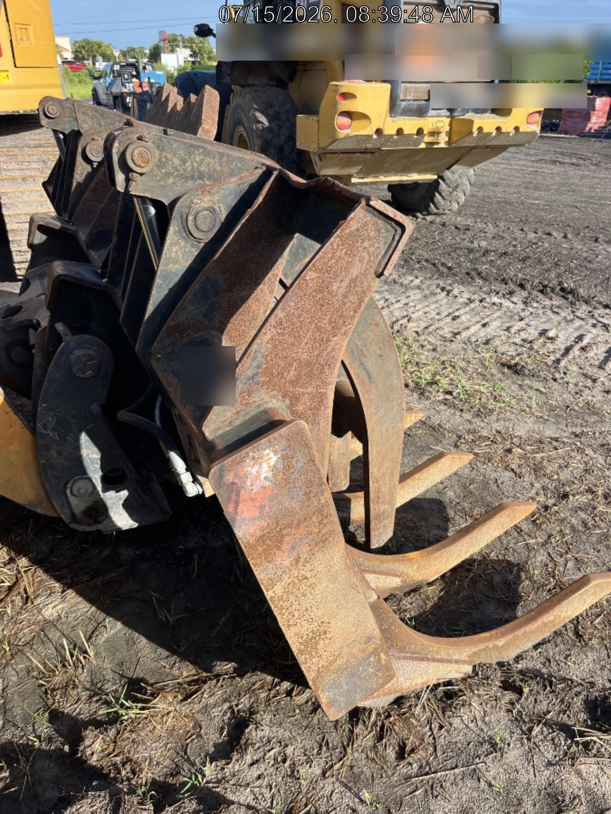 2021 FLECO 120" Grapple Rake - Fleco