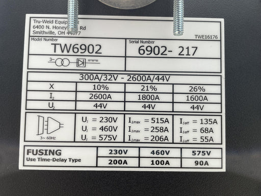 2023 TRU-WELD TW6902
