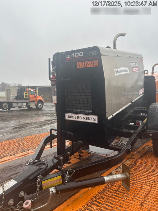 2024 Lincoln Electric LE400 Kubota V1505, Trlr, Cable Rack, Light Kit, ES Decals, T3