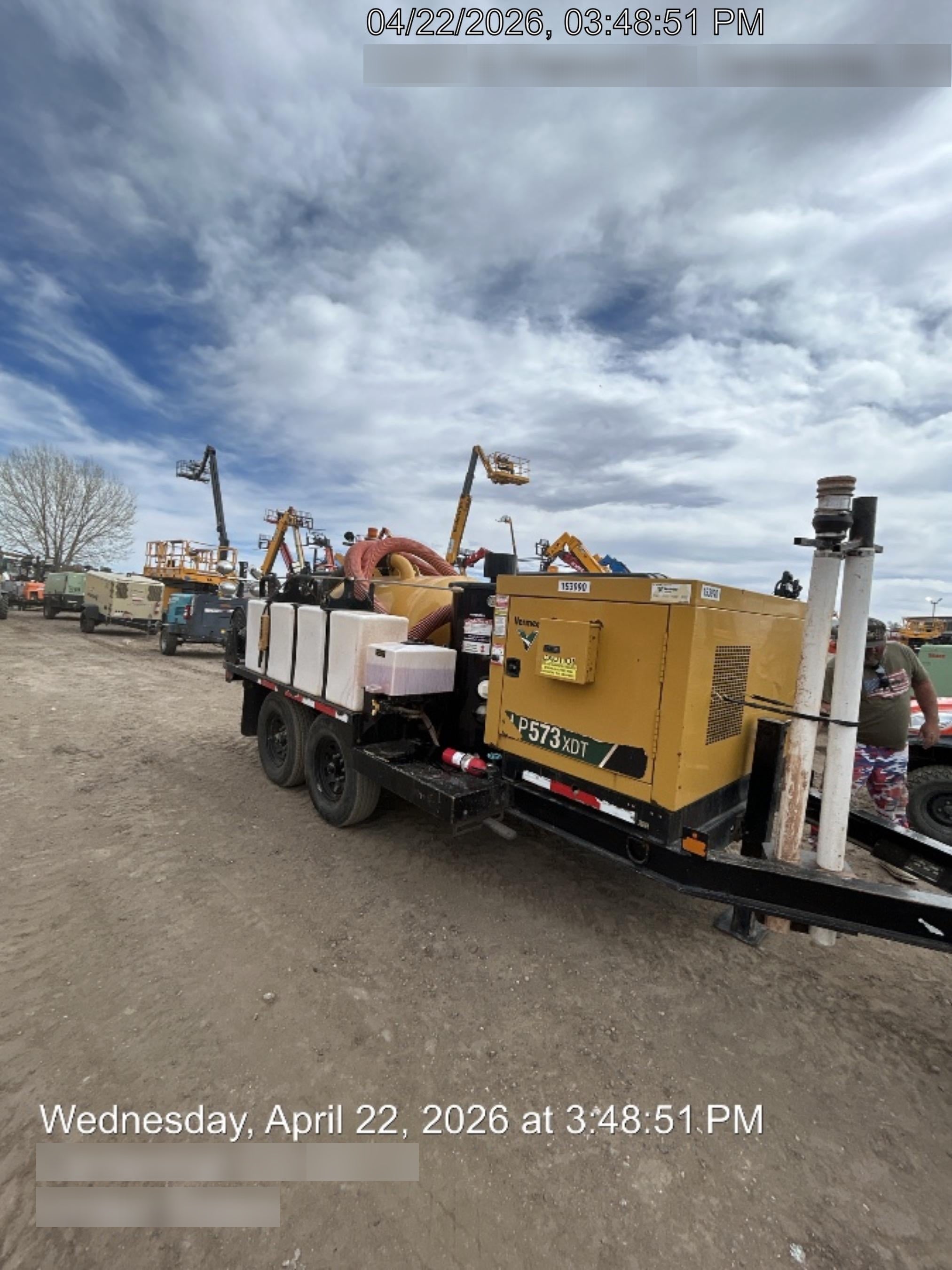 2021 Vac-Tron LP573XDT T4 Koehler Diesel Engine, 500 Gallon Debris Tank, x2 100 Gallon Water Tanks