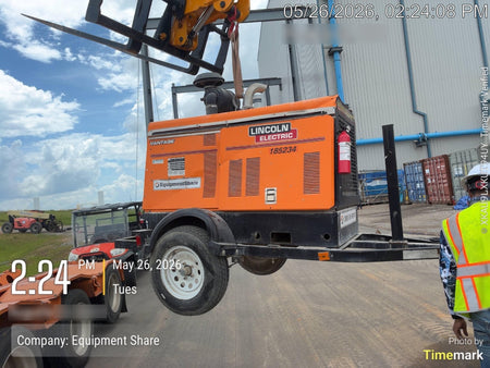 2021 Lincoln Electric Vantage 549X Ready Pak 3, ORANGE (includes trailer, cable rack, fender light kit)