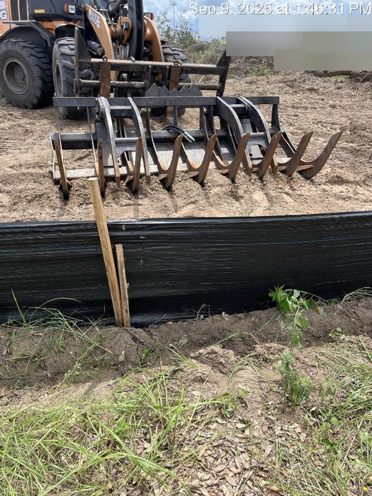 2021 FLECO 120" Grapple Rake - Fleco