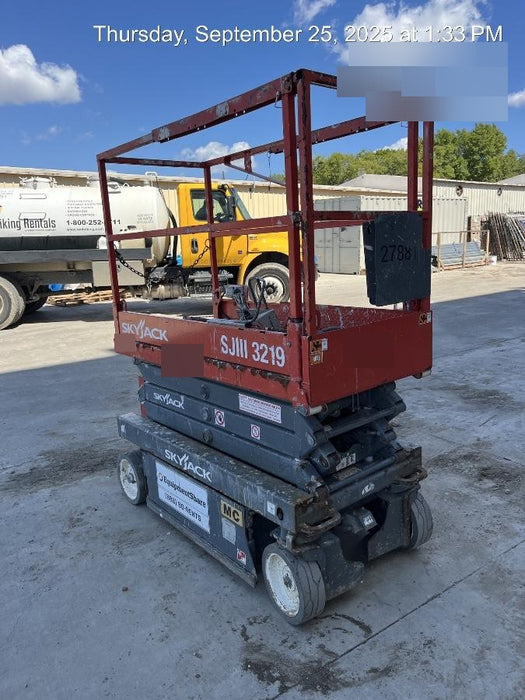 2019 Skyjack SJIII-3219 Standard Options