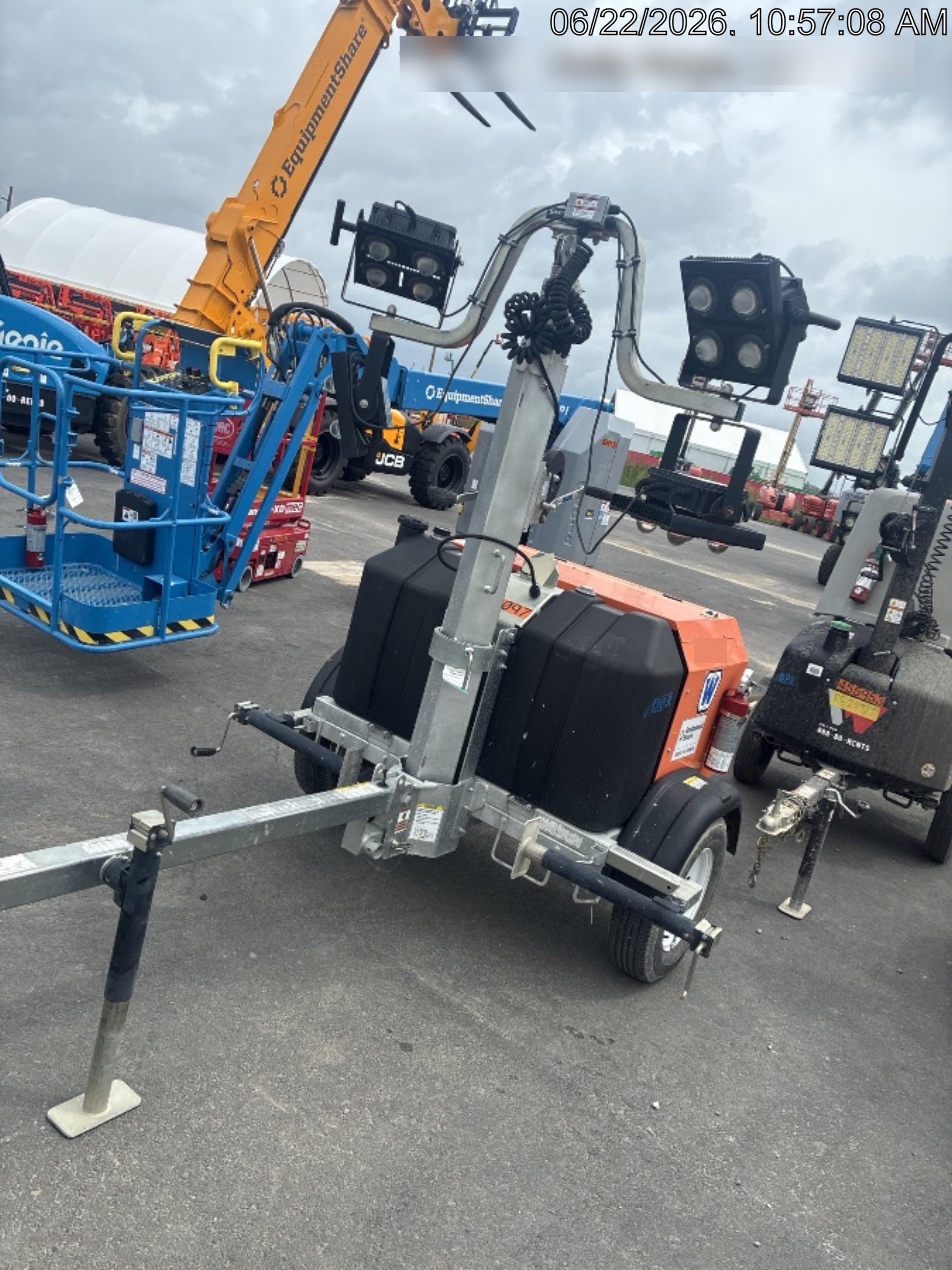2024 Wanco WLTT-4MM4K Diesel, Deep Sea Controller, Shore Power Plug, Auto Start, (4) 350W LED Floodlights, 4kW Generator, 60 Gal Fuel Tank, 2" Ball, T3