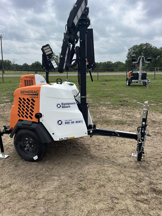 2024 Generac MLT2 Diesel, Flex Switch 120V Input, Powerzone Controller, 
(4) 320W LED Lights, 4kW Generator, 39.9 Gal Fuel Tank, 2" Ball, T3
