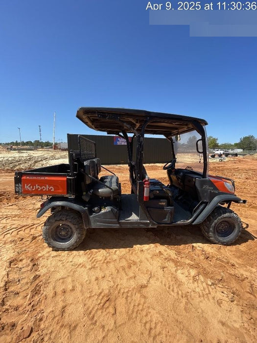 2021 Kubota RTV-X1140W-H Plastic Canopy, Windshield Acrylic Clear, LED Strobe Light, Wire Harness Kit, Back up Alarm