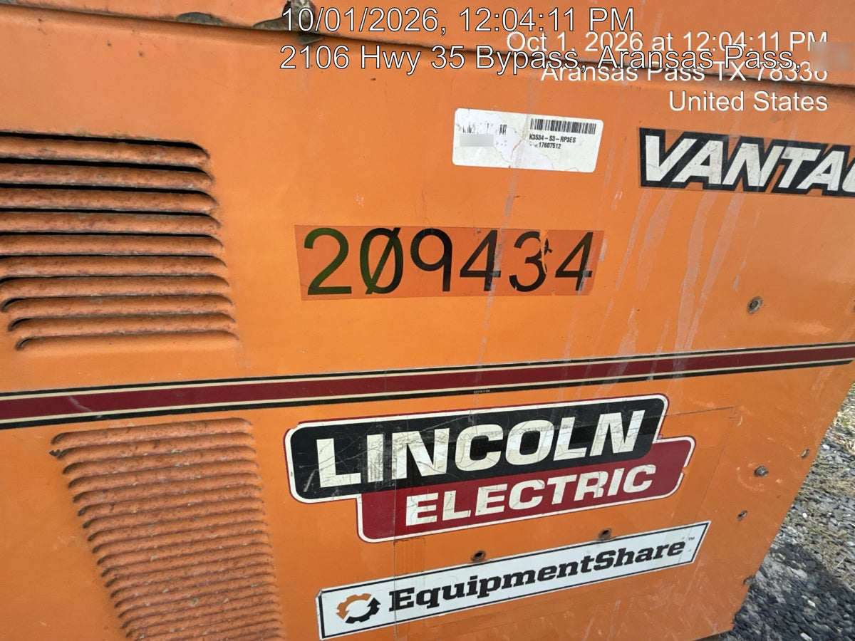 2022 LINCOLN ELECTRIC Vantage 549X