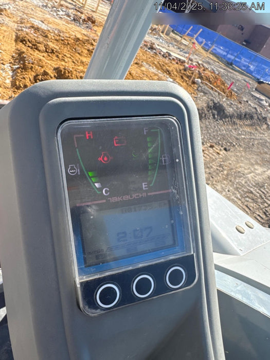 2020 Takeuchi TB235-2R Canopy, Rubber Tracks, Manual TAG QC