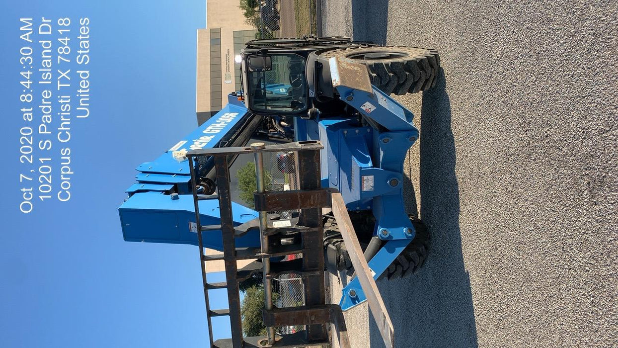 2018 Genie GTH-1056 Genie GTH-1056 w/Enclosed Cab w/HVAC, Work Lights, Solid Tires, Beacon, 60" Carriage and Forks