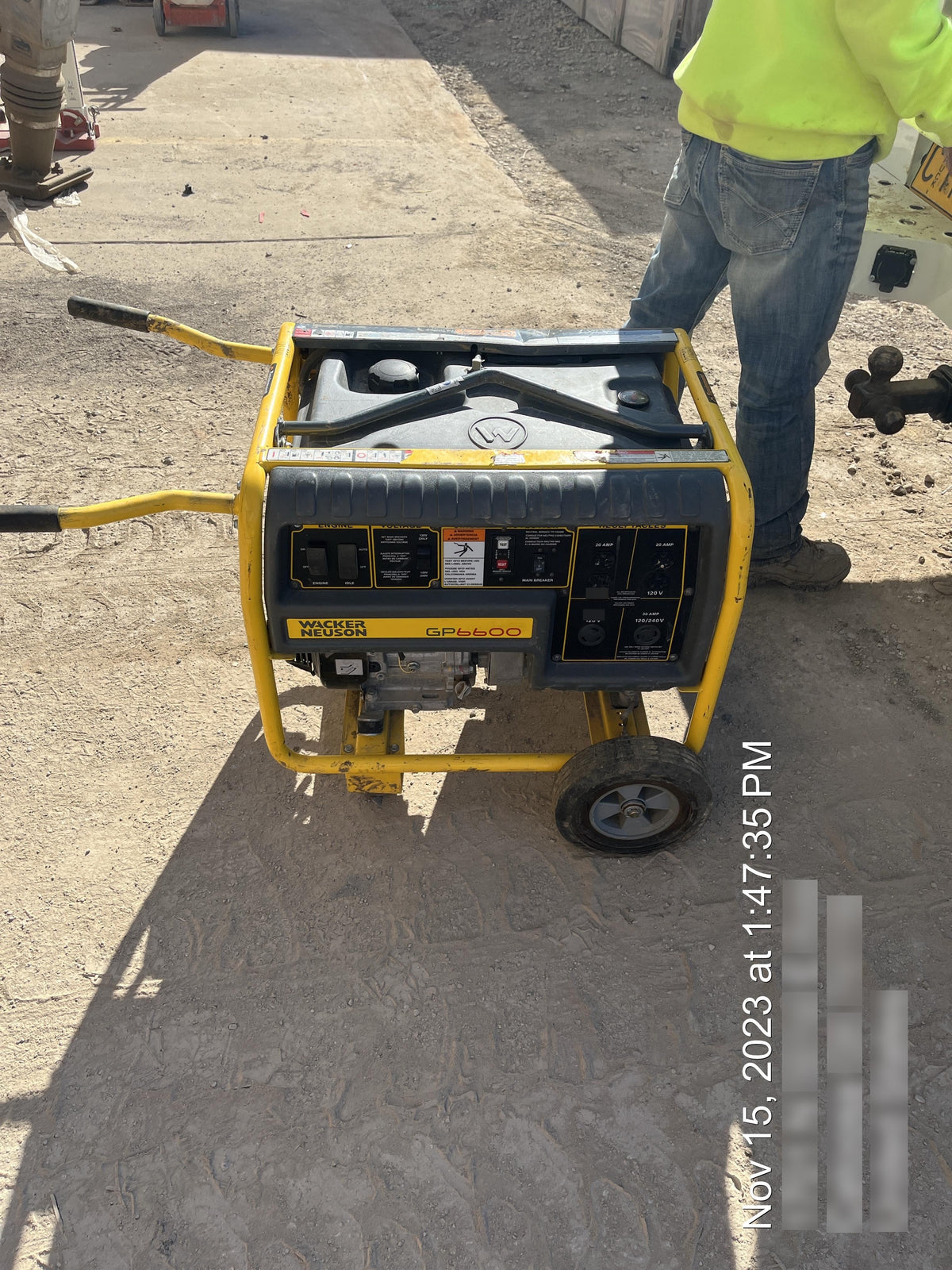 2018 WACKER NEUSON GP6600A
