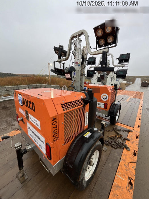 2024 Wanco WLTT-4MM4K Diesel, Deep Sea Controller, Shore Power Plug, Auto Start, (4) 350W LED Floodlights, 4kW Generator, 60 Gal Fuel Tank, 2" Ball, T3