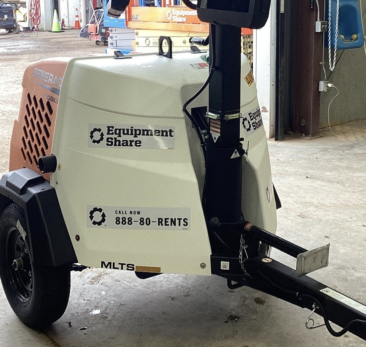 2024 Generac MLT2 Diesel, Flex Switch 120V Input, Powerzone Controller, 
(4) 320W LED Lights, 4kW Generator, 39.9 Gal Fuel Tank, 2" Ball, T3