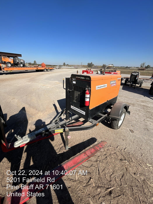 2021 Lincoln Electric Vantage 322 Vantage 322 Ready Pak 3 w/ Decals, ORANGE (includes trailer, cable rack, fender light kit) NO Telematics