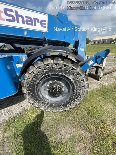 2017 Genie GTH-1056 Solid Tires, 60" carriage, Light Kit, Open ROPS, Flashing Beacon