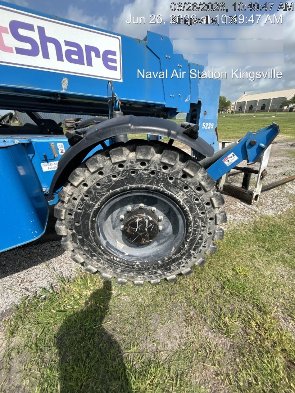 2017 Genie GTH-1056 Solid Tires, 60" carriage, Light Kit, Open ROPS, Flashing Beacon