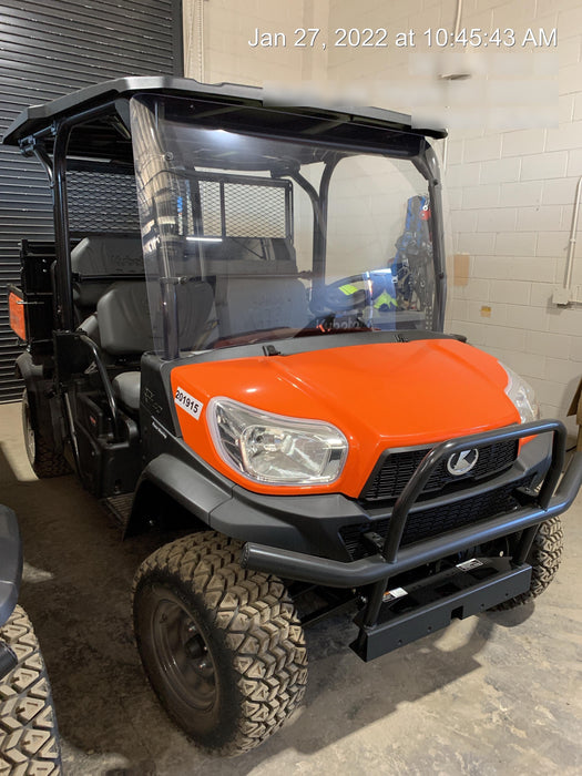 2022 Kubota RTV-X1140W-H Plastic Canopy, Windshield Acrylic Clear, LED Strobe Light, Wire Harness Kit, Back up Alarm