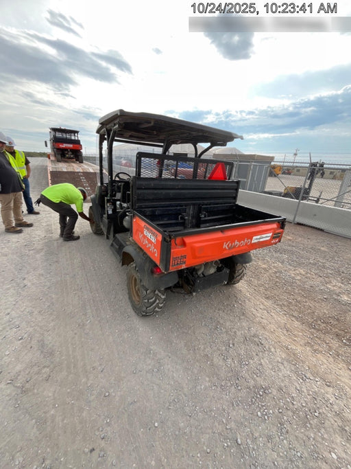 2021 Kubota RTV-X1140W-H Plastic Canopy, Windshield Acrylic Clear, LED Strobe Light, Wire Harness Kit, Back up Alarm