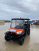2021 Kubota RTV-X1140W-H Plastic Canopy, Windshield Acrylic Clear, LED Strobe Light, Wire Harness Kit, Back up Alarm