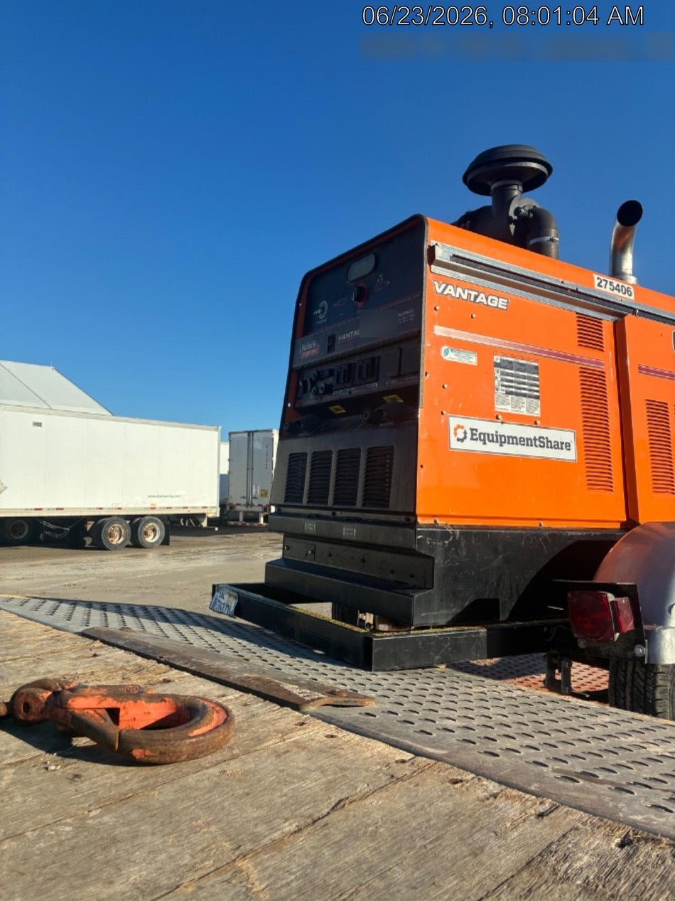 2022 Lincoln Electric Vantage 549X Crosslink Technology, Trailer Mounted, ES Decals, T3