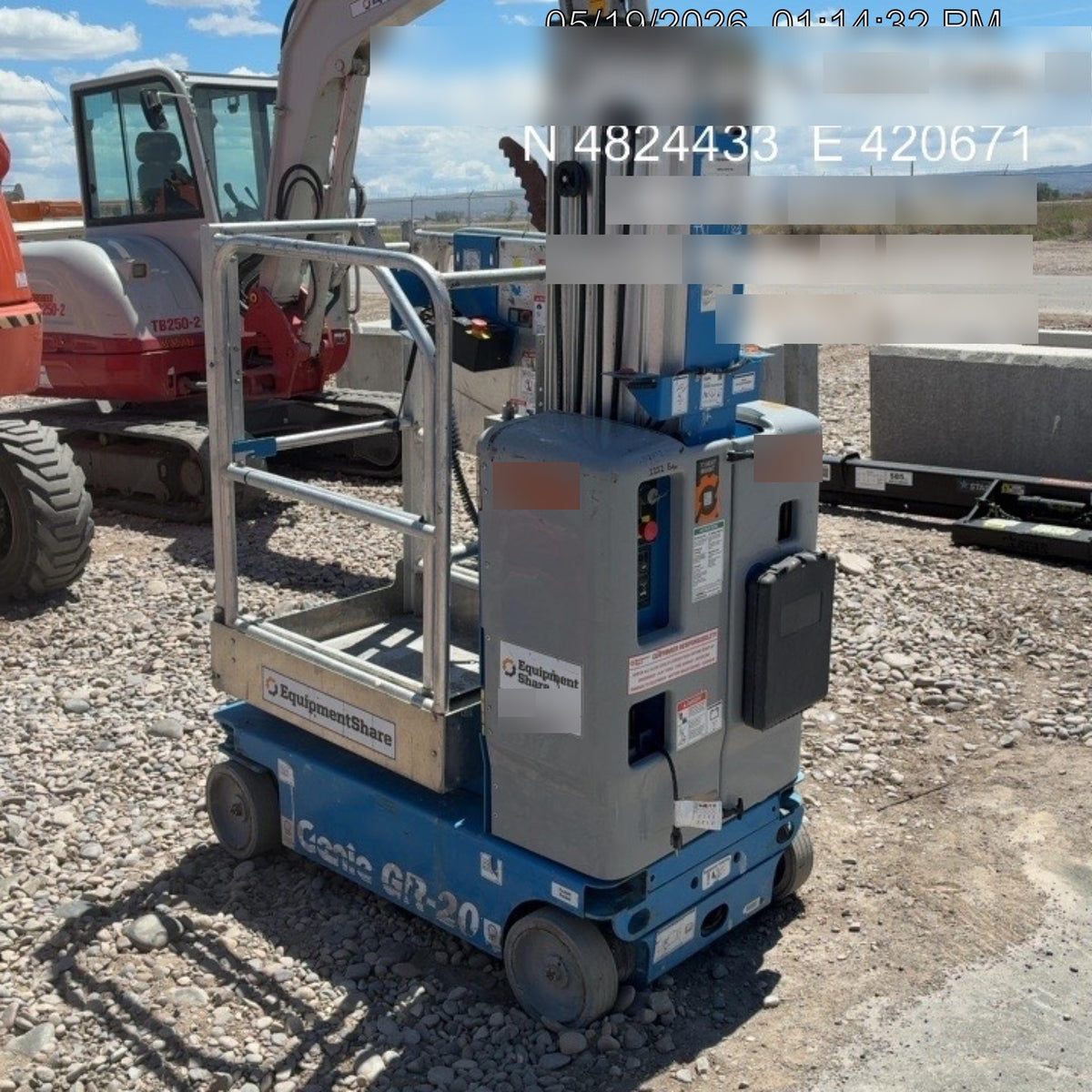 2019 GENIE GR-20