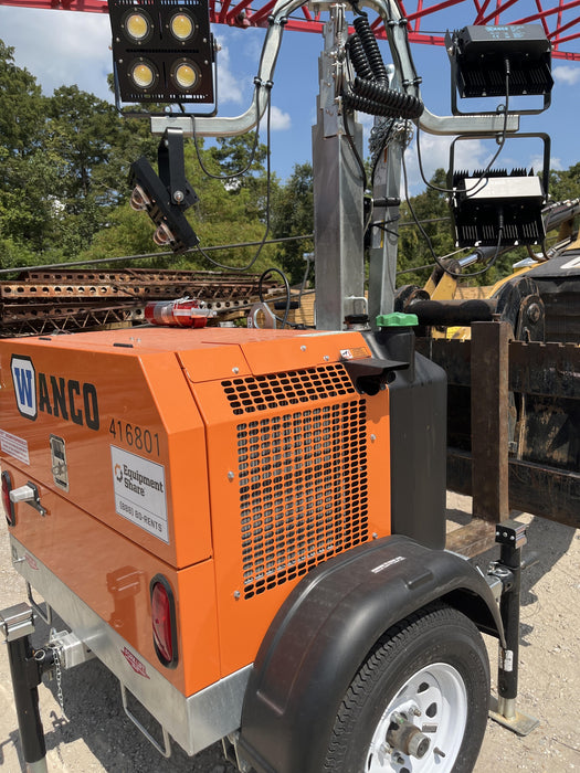 2024 Wanco WLTT-4MM4K Diesel, Deep Sea Controller, Shore Power Plug, Auto Start, (4) 350W LED Floodlights, 4kW Generator, 60 Gal Fuel Tank, 2" Ball, T3