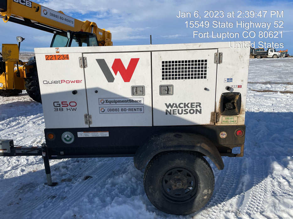 2022 WACKER NEUSON G50