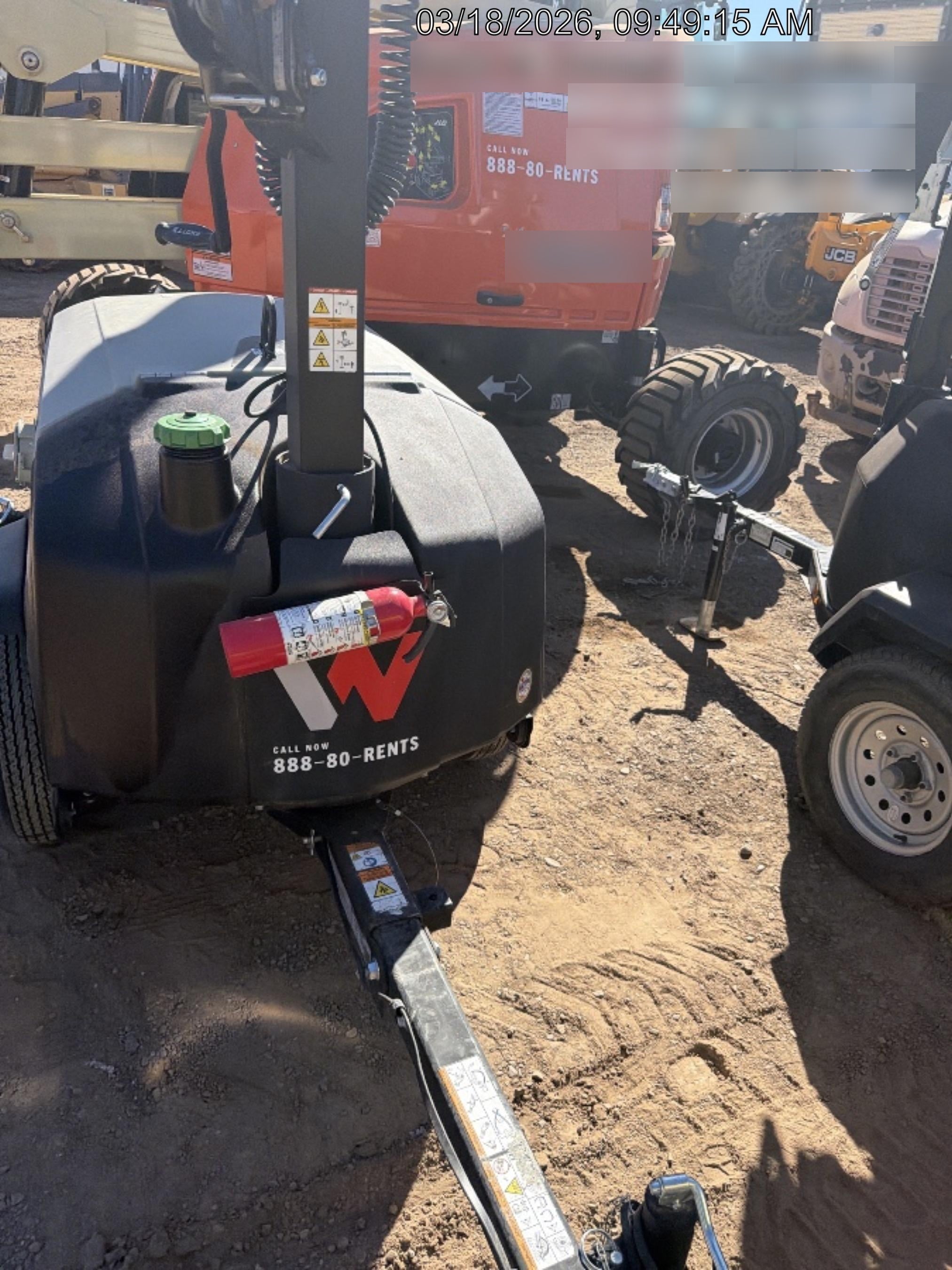 2024 Wacker Neuson LTT4 Diesel, Kohler KDW702, Deep Sea Controller, Auto Start, LED 320W, Bypass Outlet, T3