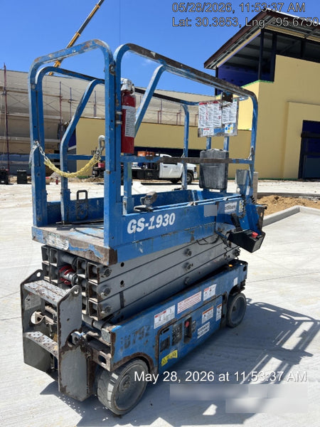 2018 Genie GS-1930 Genie GS-1930 Scissor Lift w/Standard Options