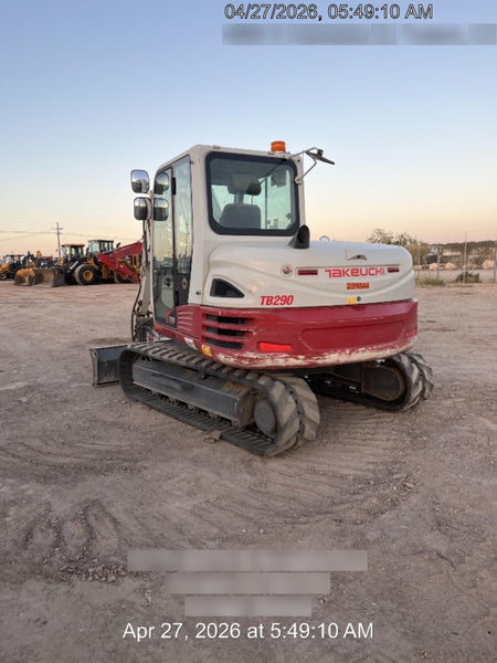 2022 TAKEUCHI TB290-CR