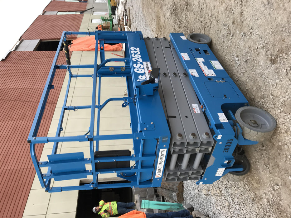 2018 Genie GS-2632 Genie GS-2632 w/Fixed Rail, Chain Entry